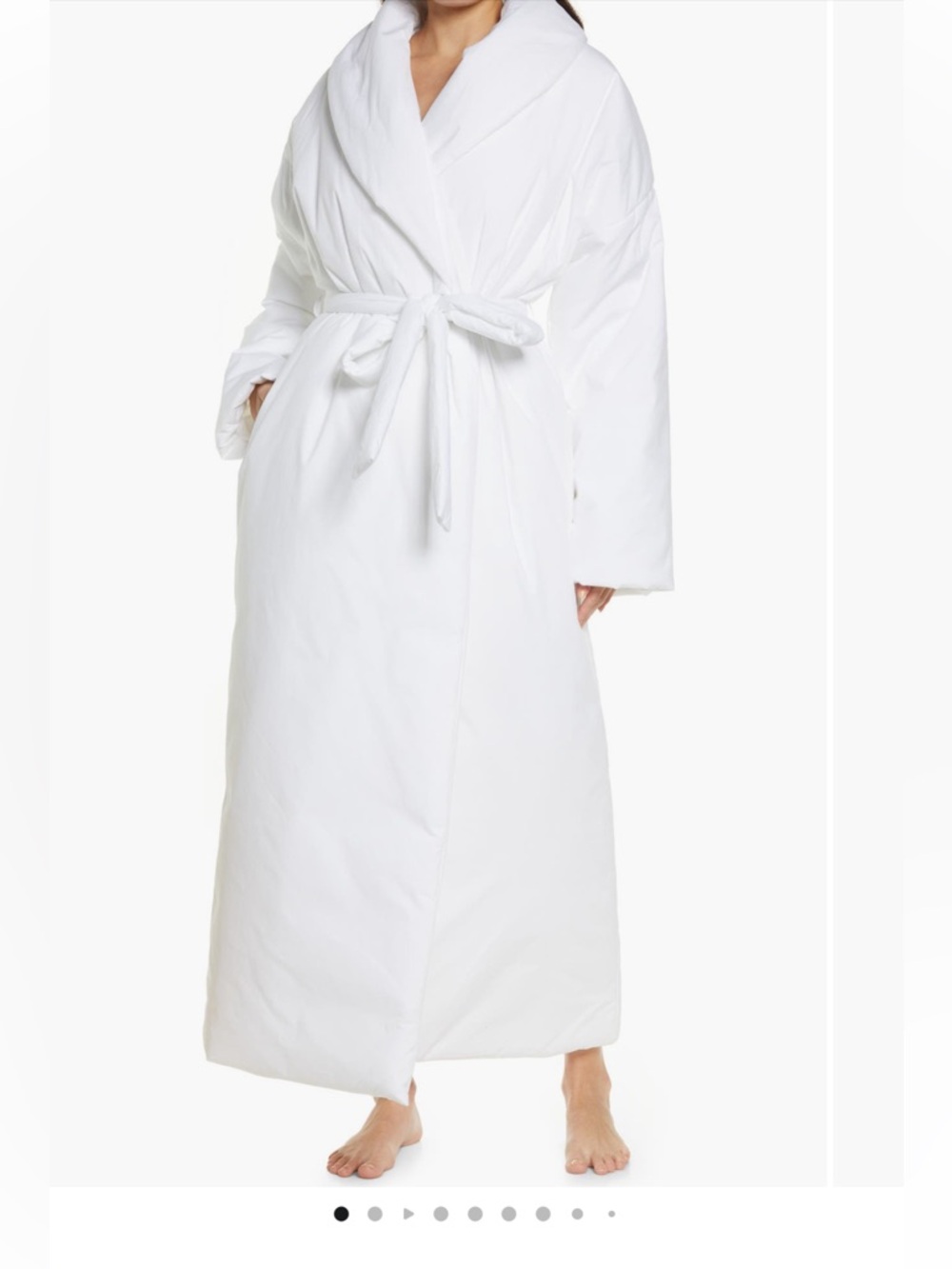 SKIMS Duvet Robe with Belt